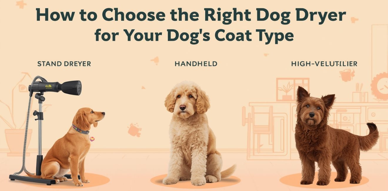 dog breeds coat types drying guide